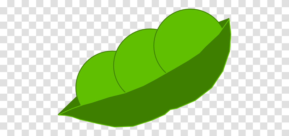 Pea Clipart Pod, Tennis Ball, Green, Plant, Food Transparent Png