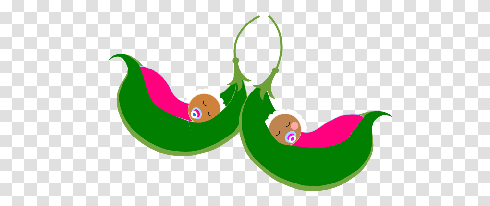 Pea Clipart Twins Baby Shower, Plant, Vegetable, Food Transparent Png