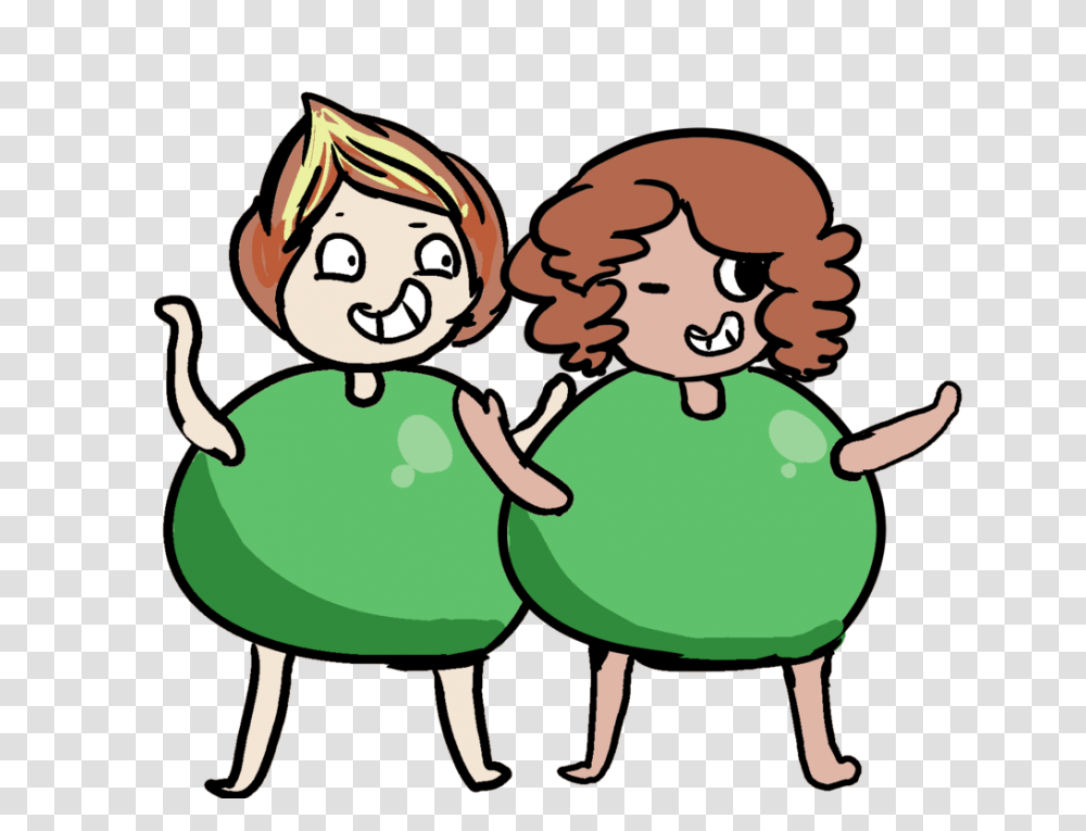 Pea Clipart Two, Outdoors, Nature, Crowd Transparent Png