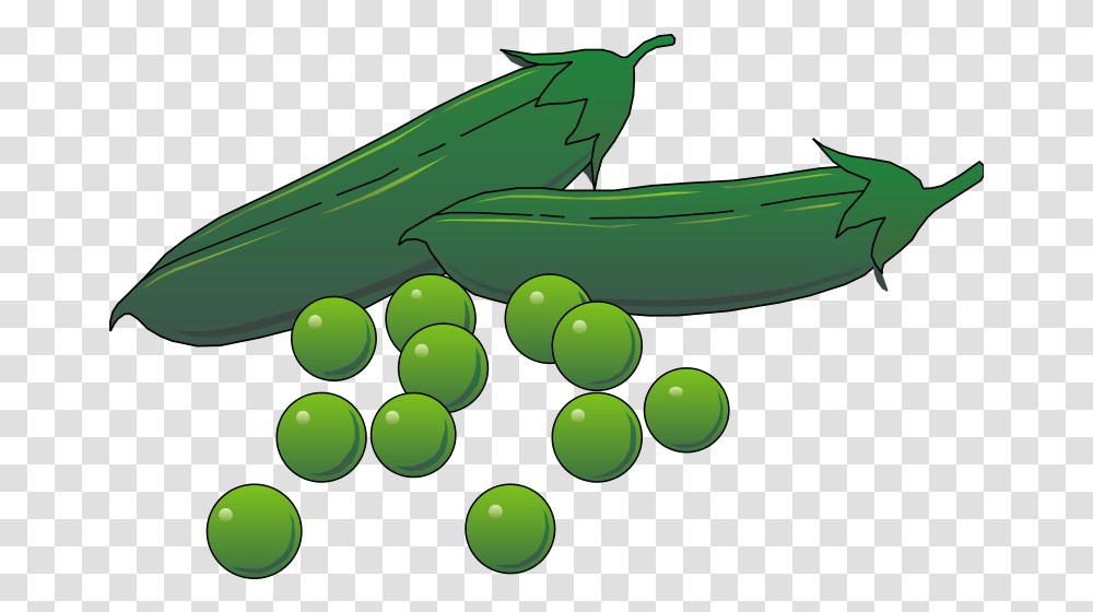 Pea Peas Clipart, Green, Plant, Food, Vegetable Transparent Png