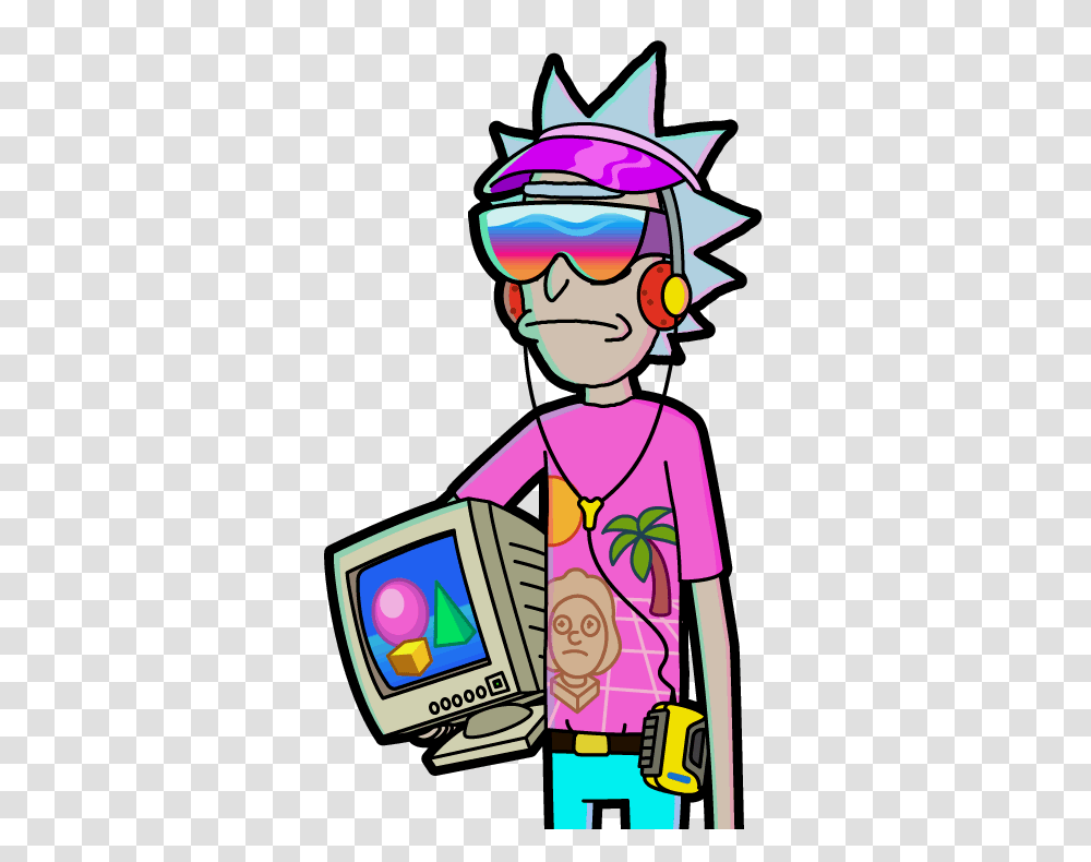Peace Among Worlds Rick And Morty In Rick, Person, Female, Sunglasses Transparent Png