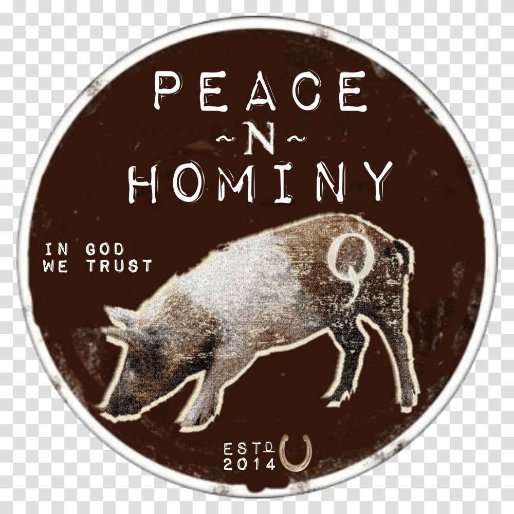 Peace And Hominy In Belmont Nc, Mammal, Animal, Coin, Money Transparent Png