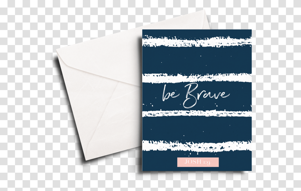 Peace Be Card - Scripture Bella Brave, Envelope, Mail, Text, Business Card Transparent Png