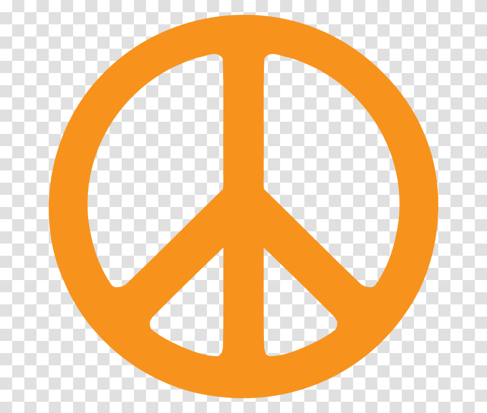 Peace Clipart Orange, Logo, Trademark, Star Symbol Transparent Png