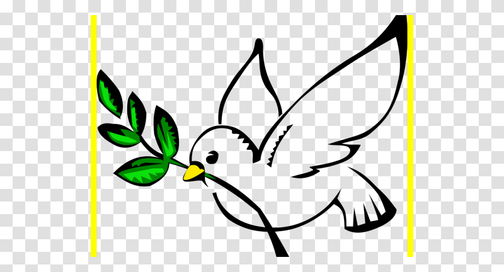 Peace Dove Clipart Free Clip Art Stock Illustrations, Animal, Plant, Green Transparent Png