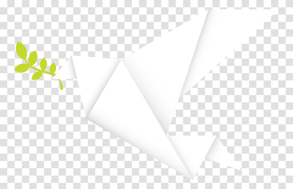 Peace Dove, Paper, Origami, Triangle Transparent Png