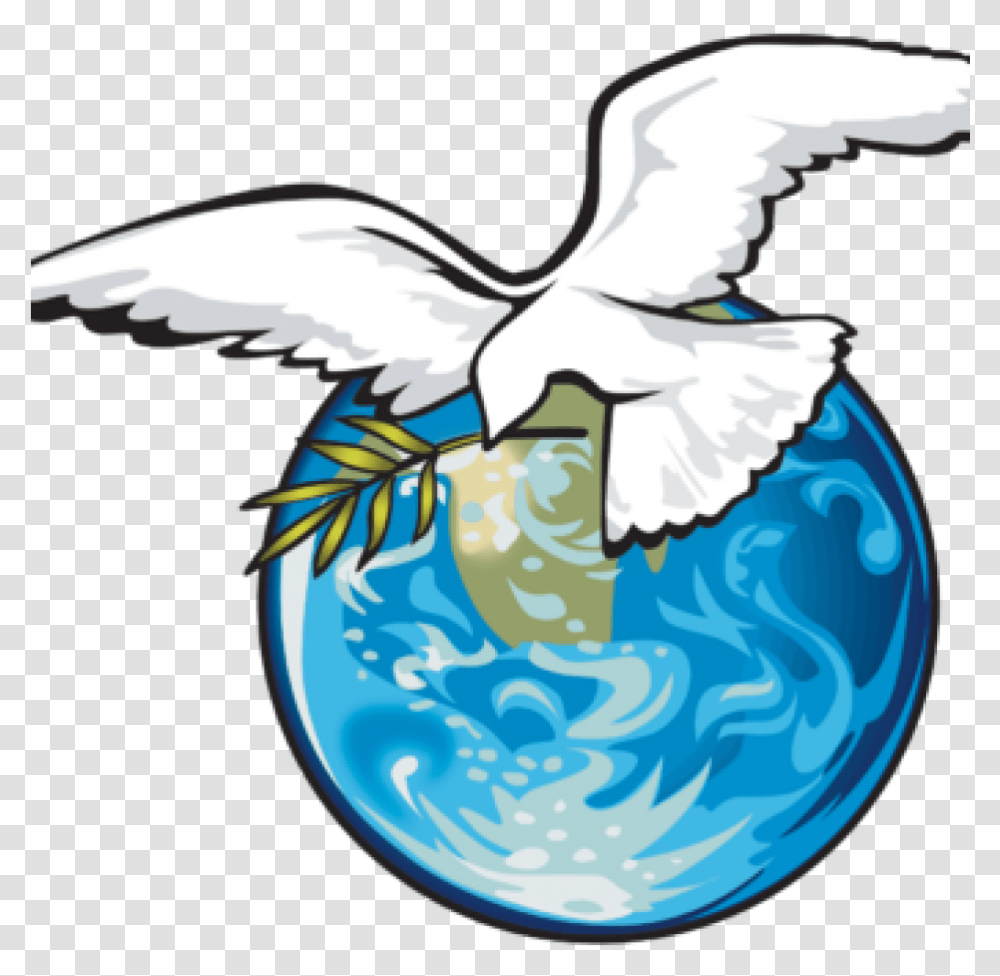 Peace Hatenylo Com Image Clip Christart History Peace On Earth Symbols, Flying, Bird, Animal, Waterfowl Transparent Png