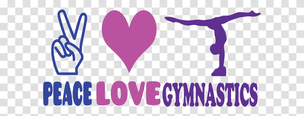 Peace Love Gymnastics Logo Design Peace Love Gymnastics, Poster, Advertisement, Heart, Symbol Transparent Png