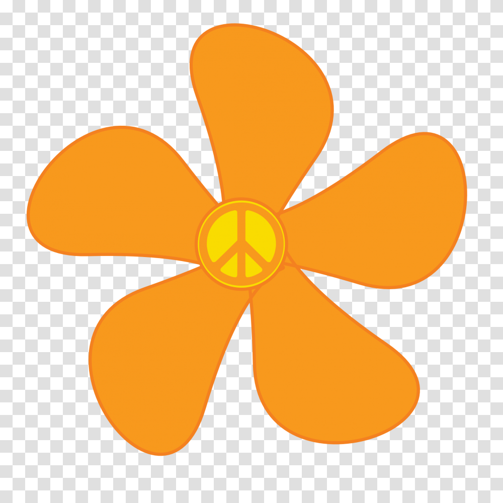 Peace Sign Clipart Psychedelic Flower, Machine, Propeller, Wheel Transparent Png
