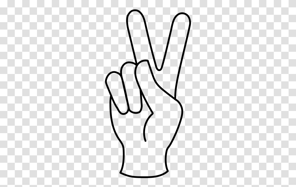 Peace Sign Fingers Clipart, Gray, World Of Warcraft Transparent Png