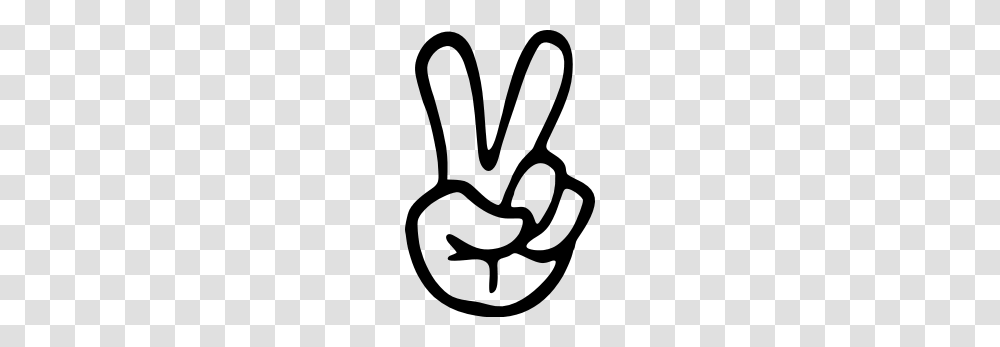 Peace Sign Hand, Gray, World Of Warcraft Transparent Png