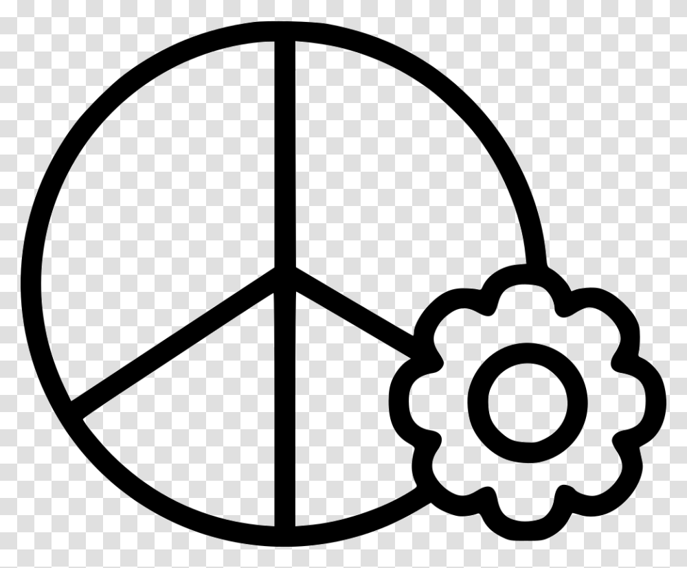Peace Sign Settings Peace Sign, Stencil, Silhouette, Pattern Transparent Png