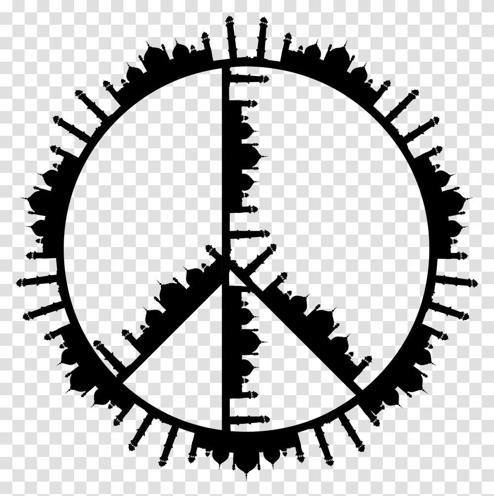 Peace Sign St Malachys Catholic Primary School Logo, Gray, World Of Warcraft Transparent Png