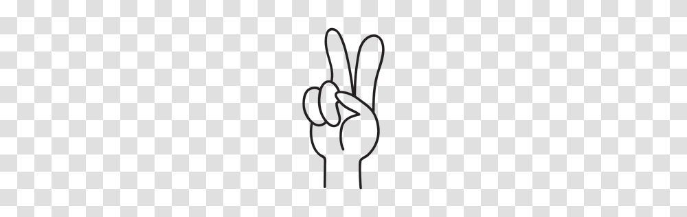 Peace Sign Symbol, Bow, Alphabet, Hand Transparent Png