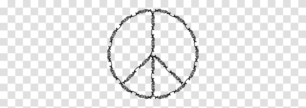 Peace Sign Symbol Clip Art, Gray, World Of Warcraft Transparent Png