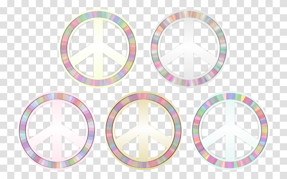 Peace Symbol Pastels Svg Clip Arts Peace Symbols, Logo, Trademark, Emblem, Badge Transparent Png