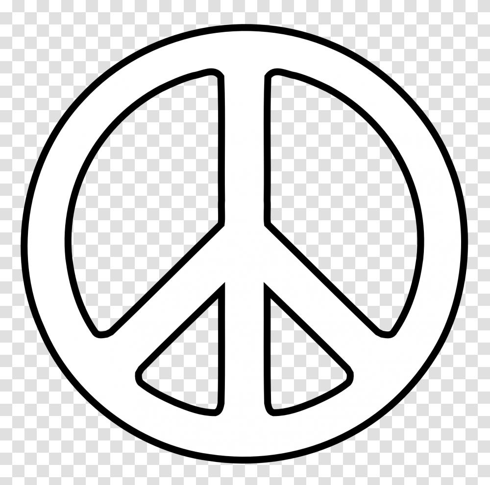 Peace Symbol, Stencil, Logo, Trademark, White Transparent Png