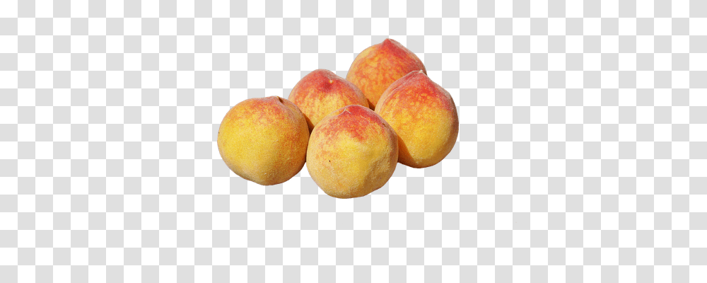 Peach Food, Plant, Fruit, Produce Transparent Png