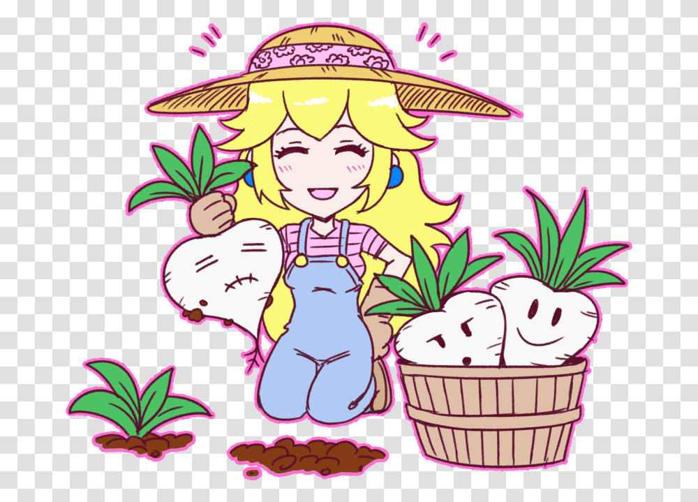 Peach Akairiot, Hat, Person, Plant Transparent Png