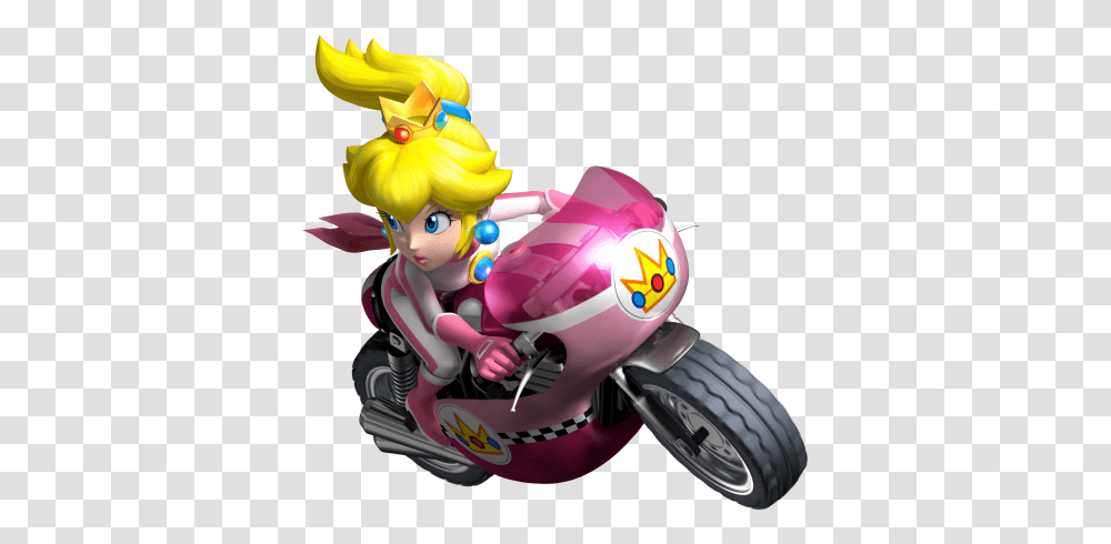 Peach And Daisy Mario Kart, Toy, Motorcycle, Vehicle Transparent Png