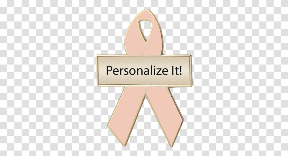 Peach Awareness Ribbons Lapel Pins Personalized Cause Sign, Text, Alphabet, Word, Number Transparent Png
