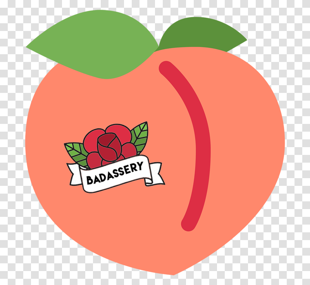 Peach Ba Peach Logo4 Peach Icon Free, Plant, Food, Fruit, Raspberry Transparent Png