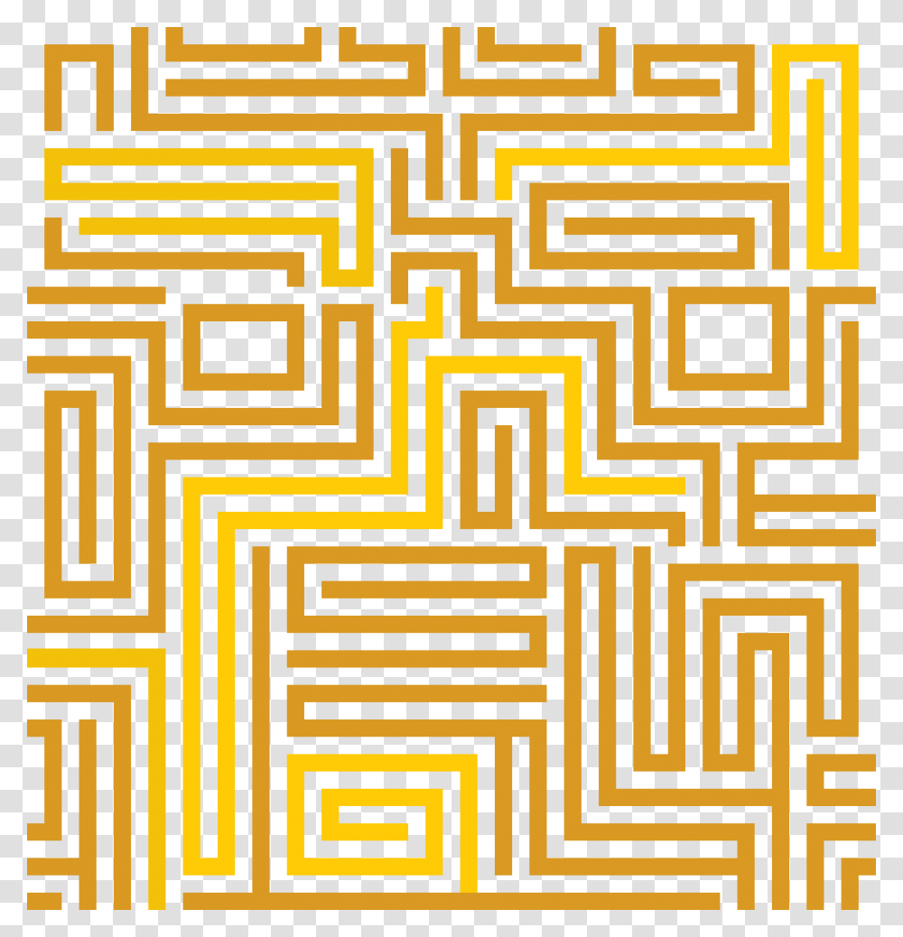 Peach Charles Baker, Maze, Labyrinth, Pattern, Poster Transparent Png