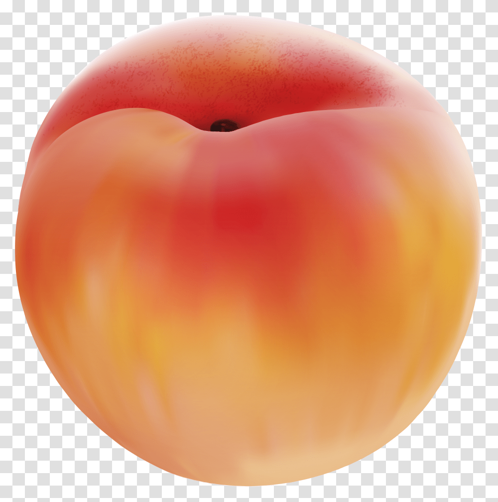 Peach Clip Art Image Nectarines Transparent Png