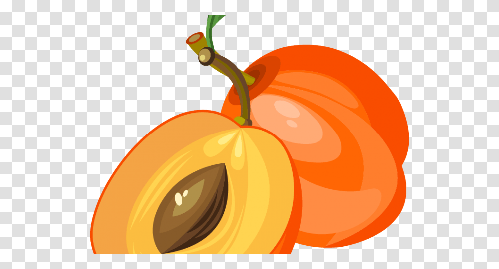 Peach Clipart Apricot Fruit Clip Art, Plant, Food, Produce Transparent Png