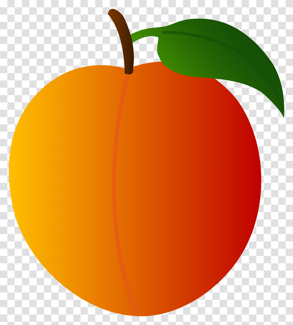Peach Clipart Peach Clipart, Plant, Fruit, Food, Balloon Transparent Png