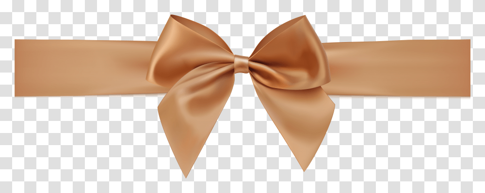 Peach Clipart Rose Gold Ribbon, Tie, Accessories, Accessory, Necktie Transparent Png