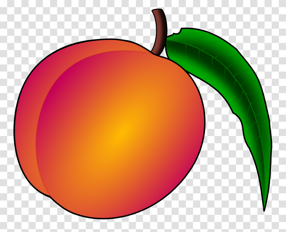 Peach Download Art Document Apricot, Plant, Fruit, Produce, Food Transparent Png