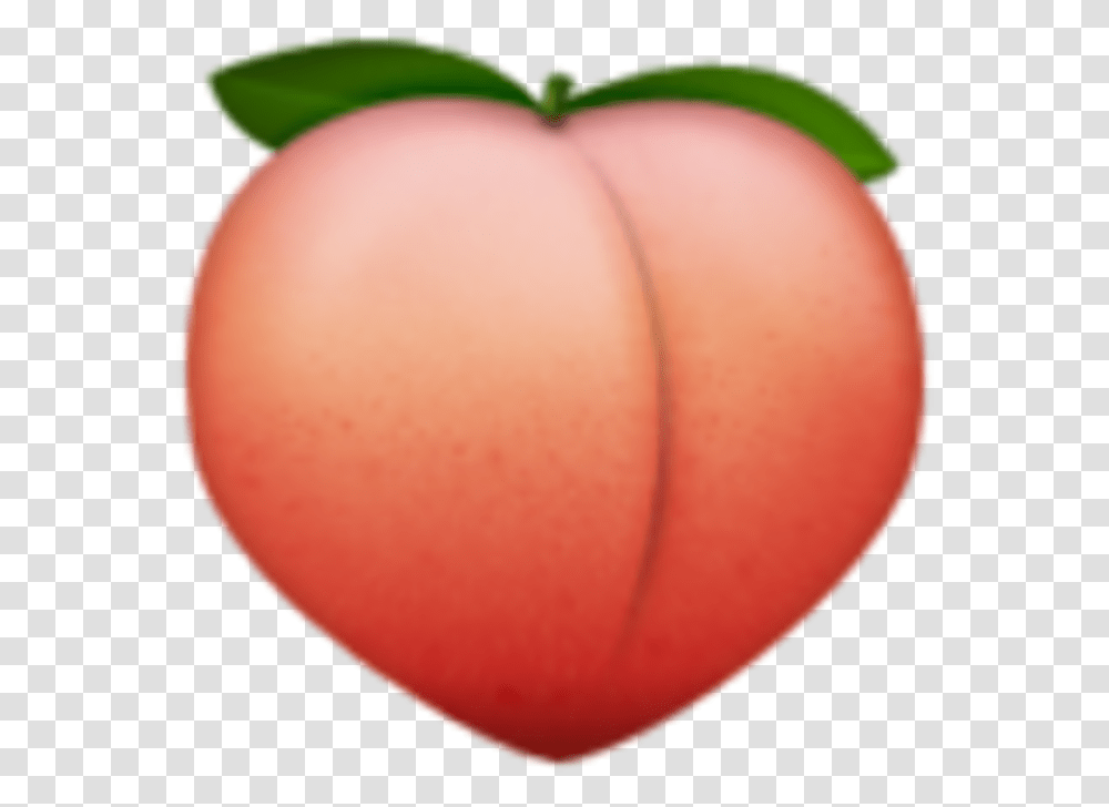 Peach Emoji, Balloon, Plant, Food, Fruit Transparent Png