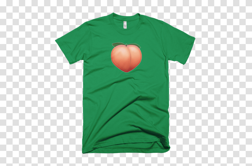 Peach Emoji, Apparel, T-Shirt, Leaf Transparent Png