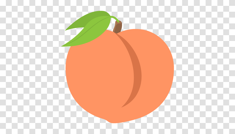Peach Emoji For Facebook Email Sms Id, Plant, Fruit, Food, Produce Transparent Png