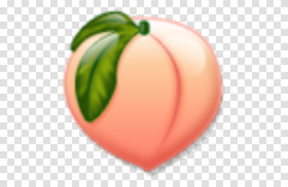 Peach Emoji Fruit Tumblr Peach, Plant, Tennis Ball, Sport, Sports Transparent Png