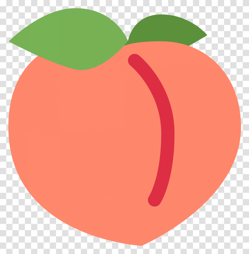 Peach Emoji, Plant, Fruit, Food, Produce Transparent Png