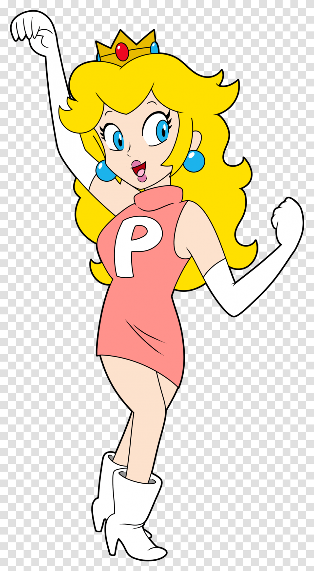 Peach From The Super Mario Compact Disco Paul Blart Mall Cop, Person, Female, Leisure Activities Transparent Png