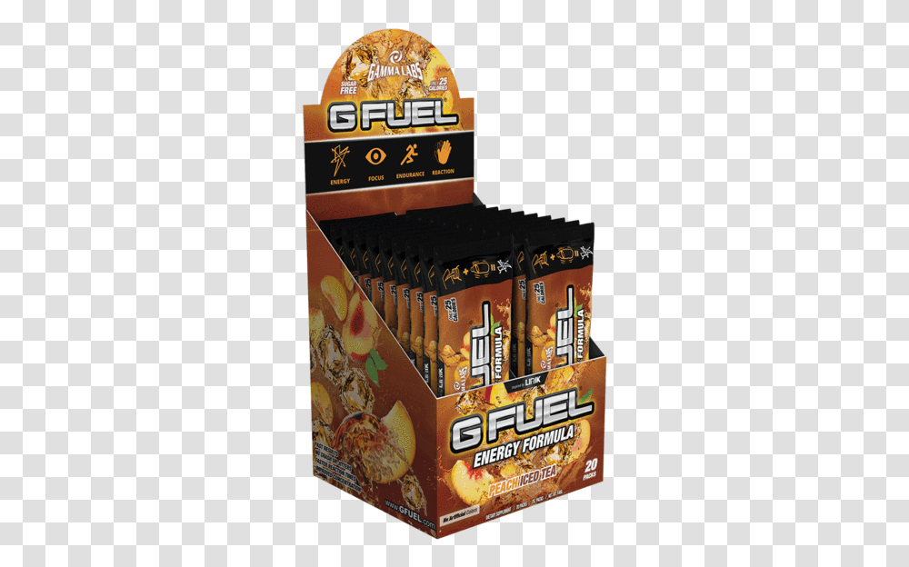 Peach Iced Tea Gfuel, Sweets, Food, Confectionery, Book Transparent Png