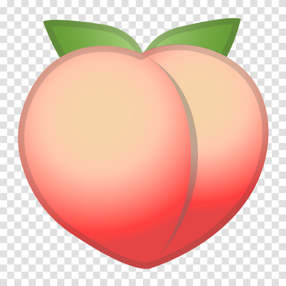 Peach Icon Noto Emoji Food Drink Iconset Google, Plant, Fruit, Lamp, Balloon Transparent Png