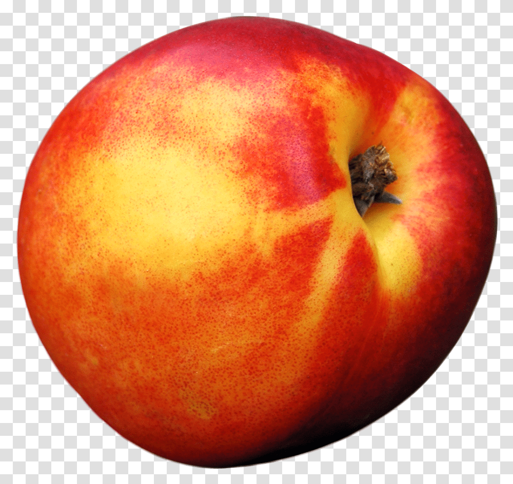 Peach Image Image Single Peach, Apple, Fruit, Plant, Food Transparent Png
