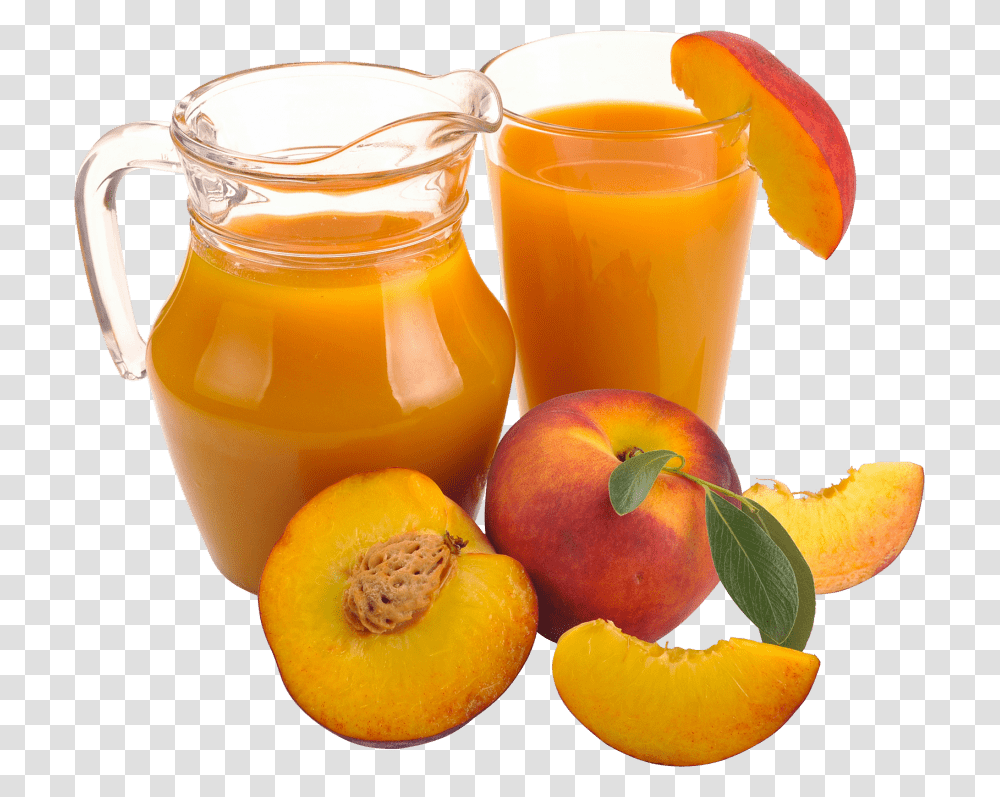 Peach, Juice, Beverage, Drink, Plant Transparent Png