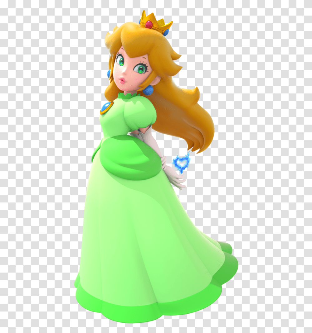 Peach Mario, Dress, Evening Dress, Robe Transparent Png