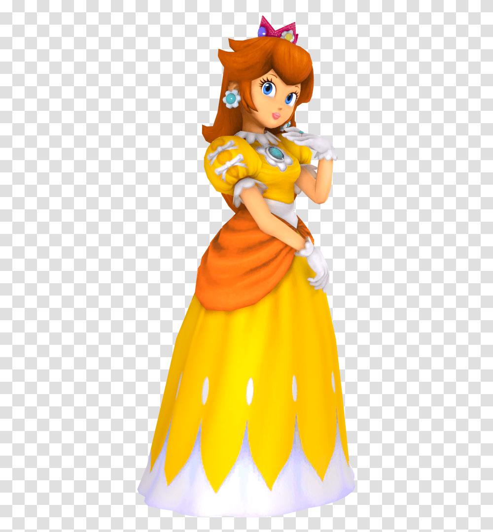Peach Melee Costume, Doll, Toy, Figurine, Person Transparent Png