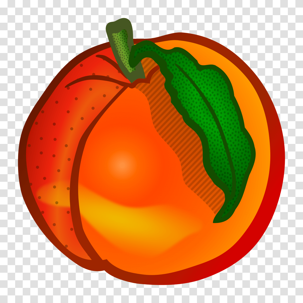 Peach, Plant, Produce, Food, Fruit Transparent Png