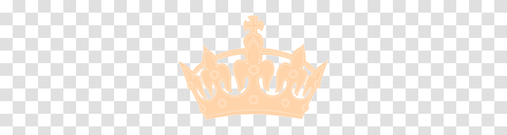 Peach Royal Crown Clip Art, Accessories, Accessory, Jewelry, Cross Transparent Png