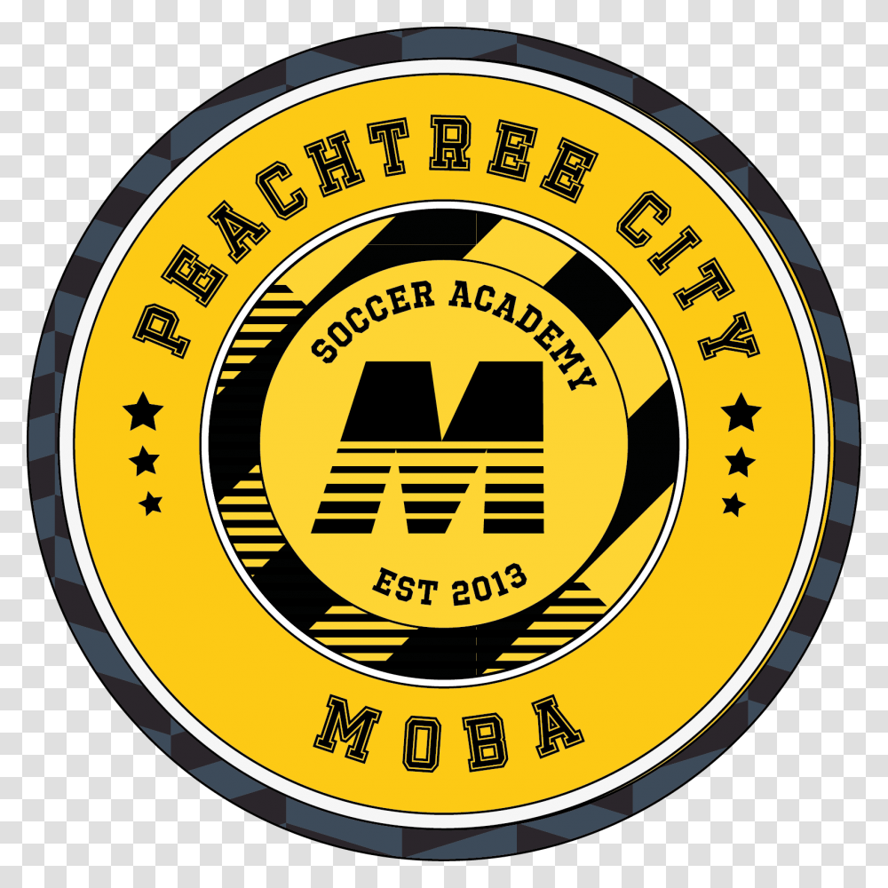 Peach Tree Peachtree City Soccer Academy, Logo, Trademark, Badge Transparent Png