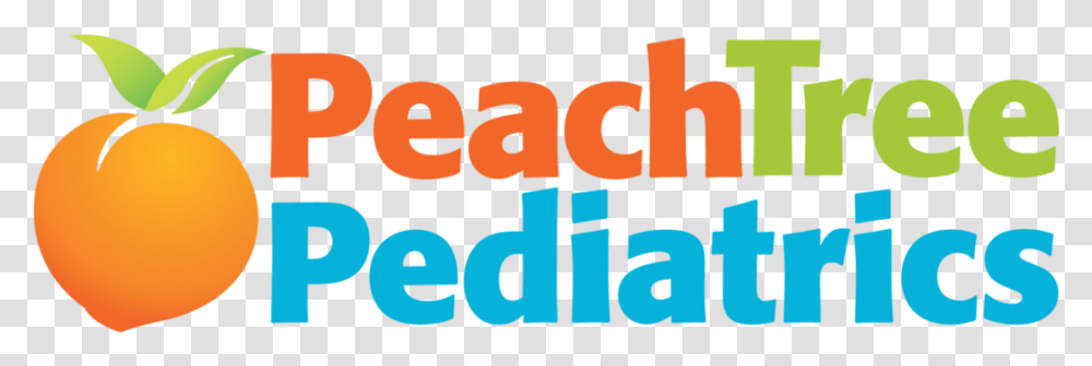 Peach Tree Pediatrics Logo Peach, Word, Alphabet, Label Transparent Png