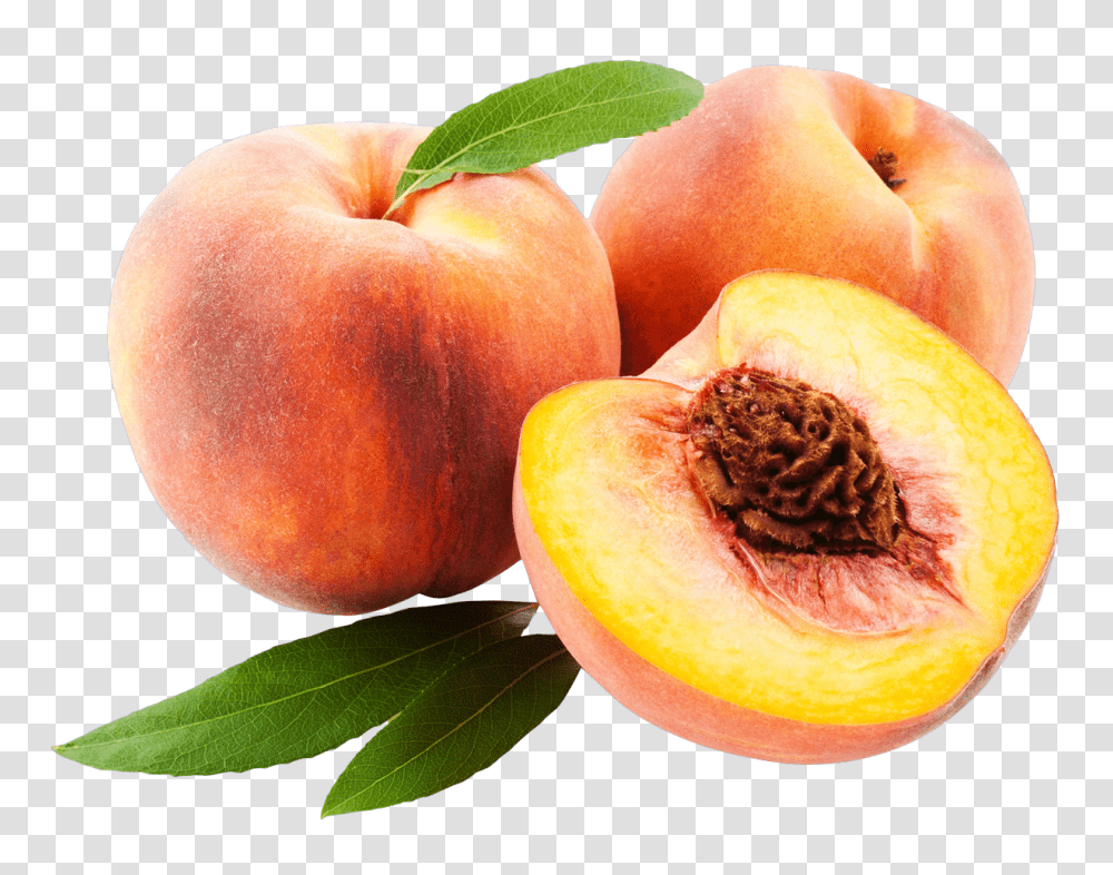 Peach Trio Background Peach, Apple, Fruit, Plant, Food Transparent Png