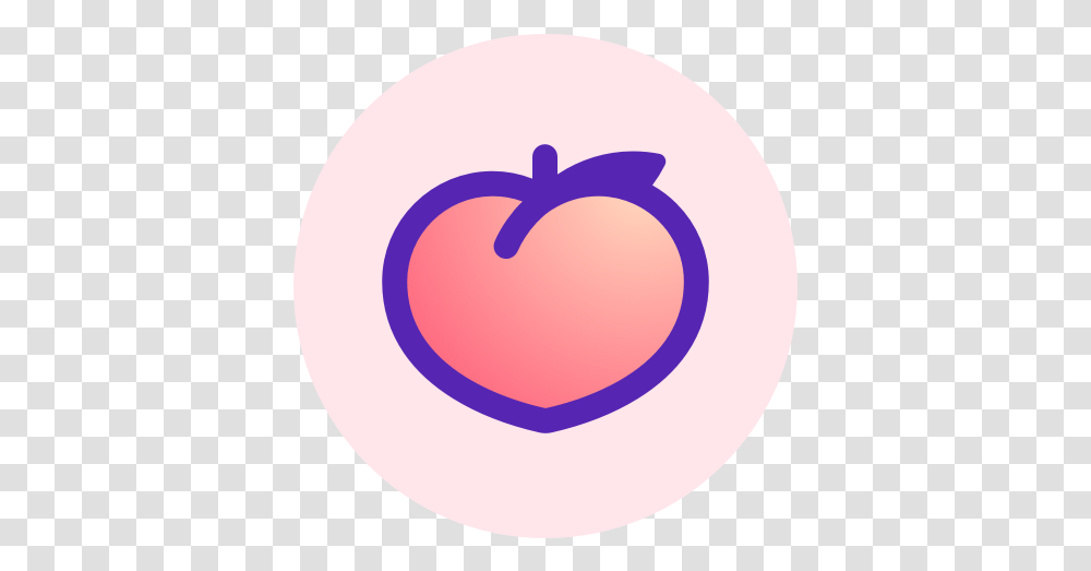 Peach - Share Vividly Latest Version Download Now Circle, Plant, Fruit, Food, Apple Transparent Png